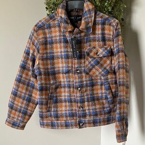 Edgar + Ash Plaid Men's Bomber style Jacket